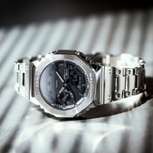 G-SHOCK GM2100 SILVER METAL